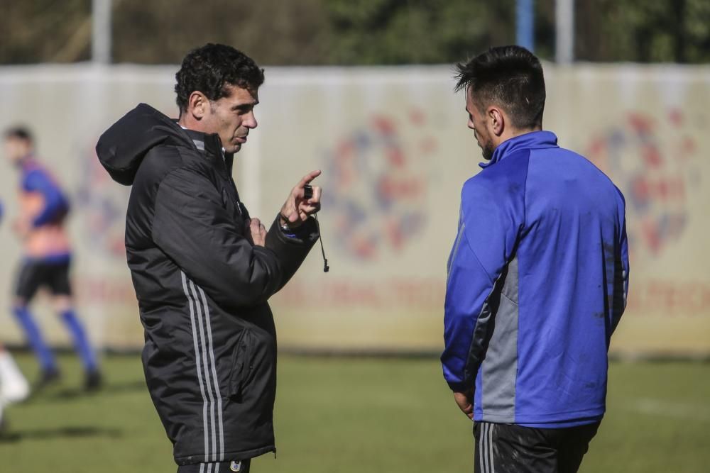 Entrenamiento del Real Oviedo