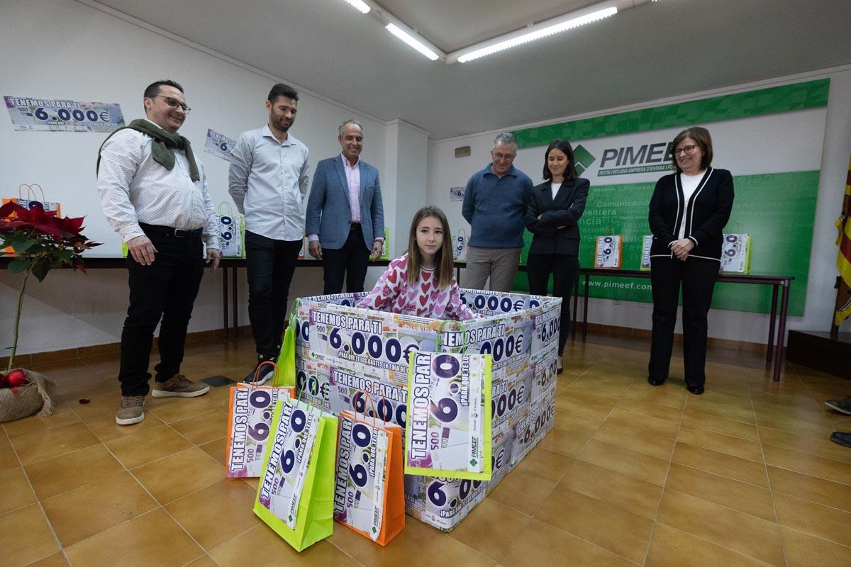 Galería: Los 6.000 euros de la Pimeef para gastar en compras ya tienen dueña