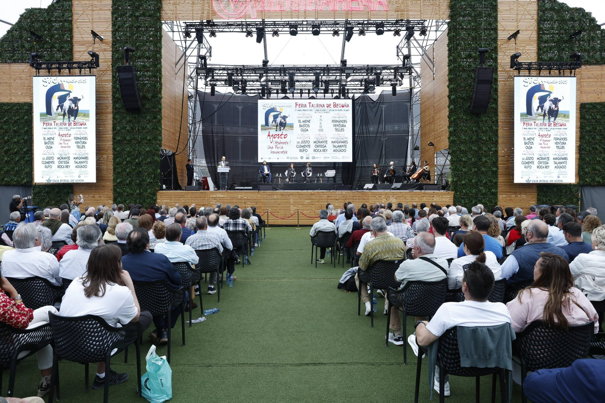 Así fue la presentación de la feria taurina de Gijón (en imágenes)