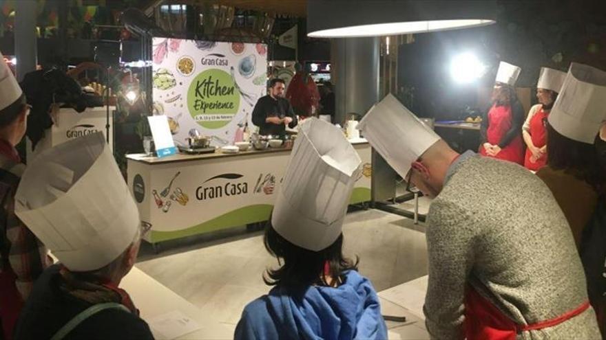 Grancasa abre sus talleres de cocina