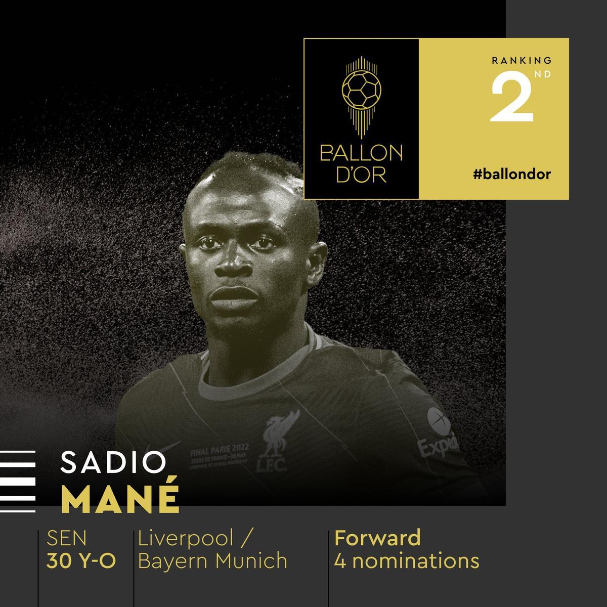 2. Sadio Mané