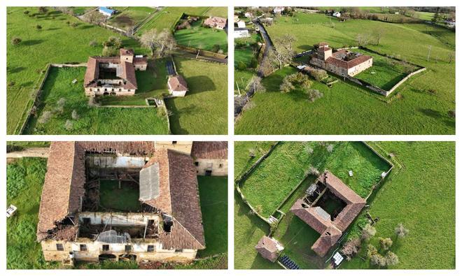 Así se ve hoy el palacio de Aramil