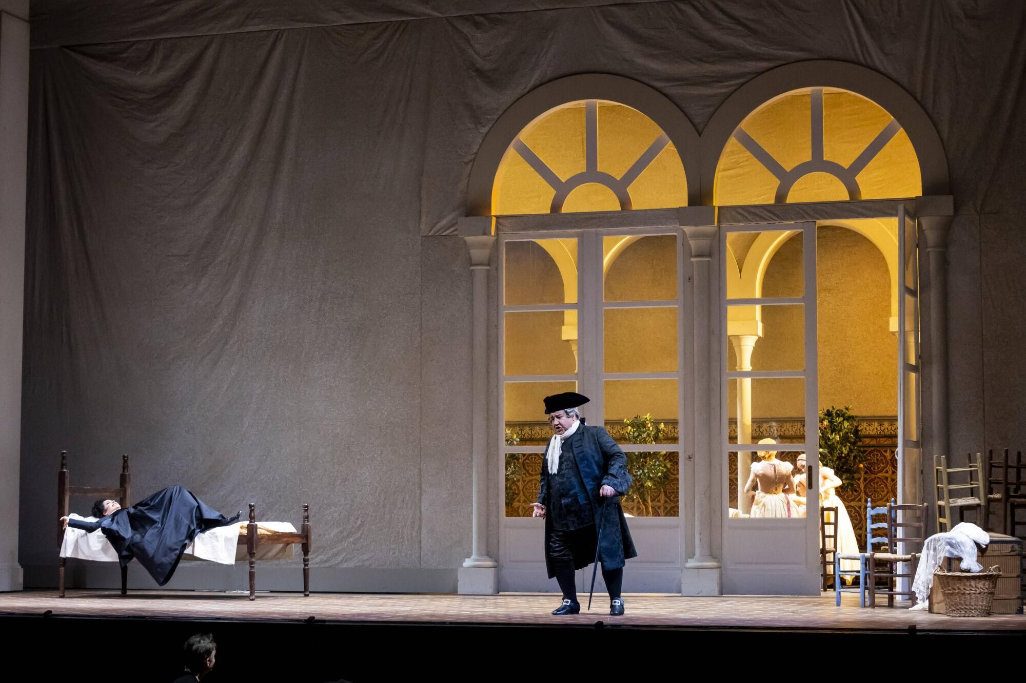 EN IMÁGENES: Ensayo en el Campoamor de la ópera "Las bodas de Fígaro"