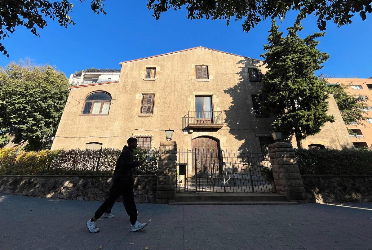 Masía de Can Maragall en Cornellà, finca histórica que fue propiedad de la familia del poeta Joan Maragall.