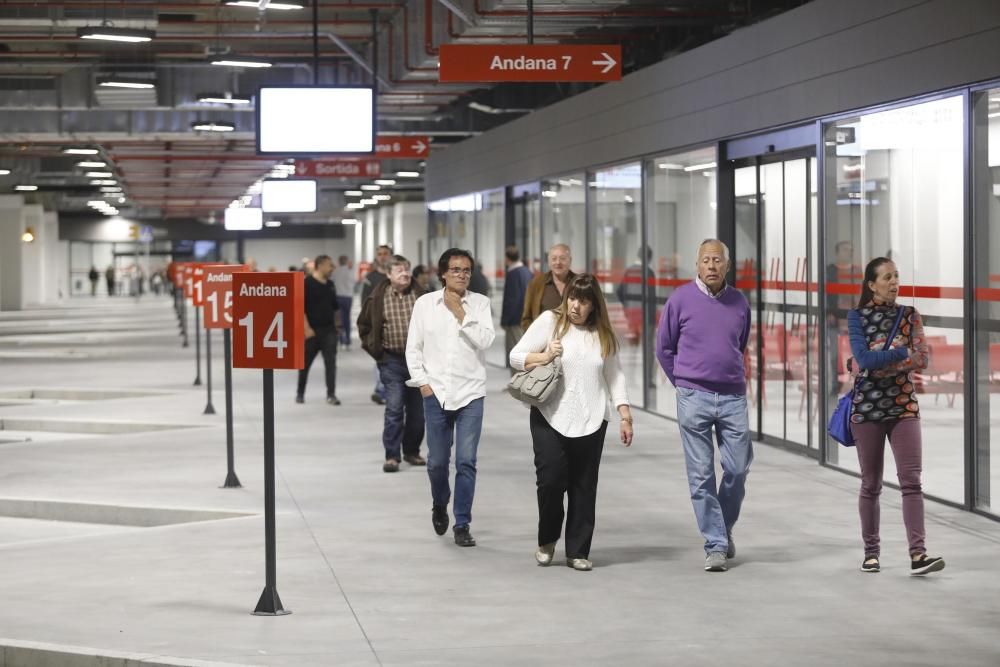 Jornada de portes obertes a la nova estació d'autobusos de Girona