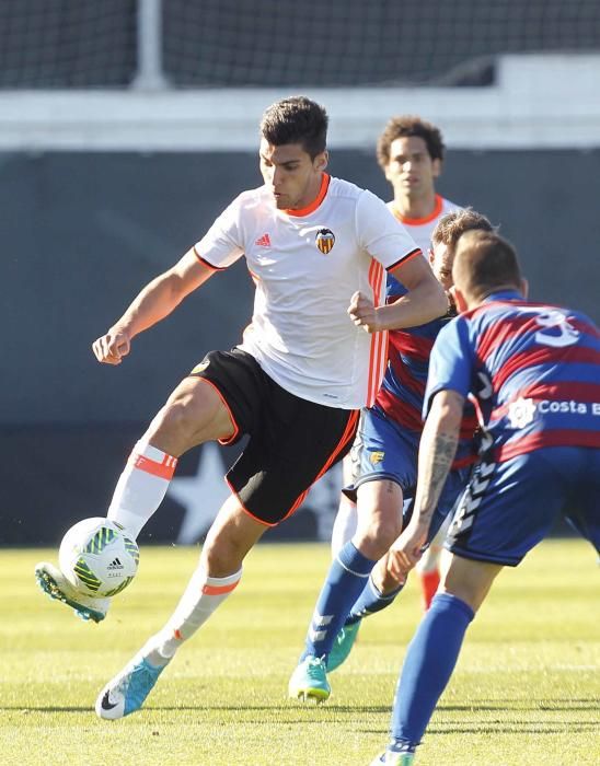 Valencia Mestalla - Llagostera, en imágenes