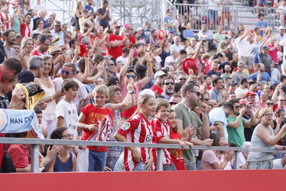 El Girona es presenta a Montilivi davant el Manchester City