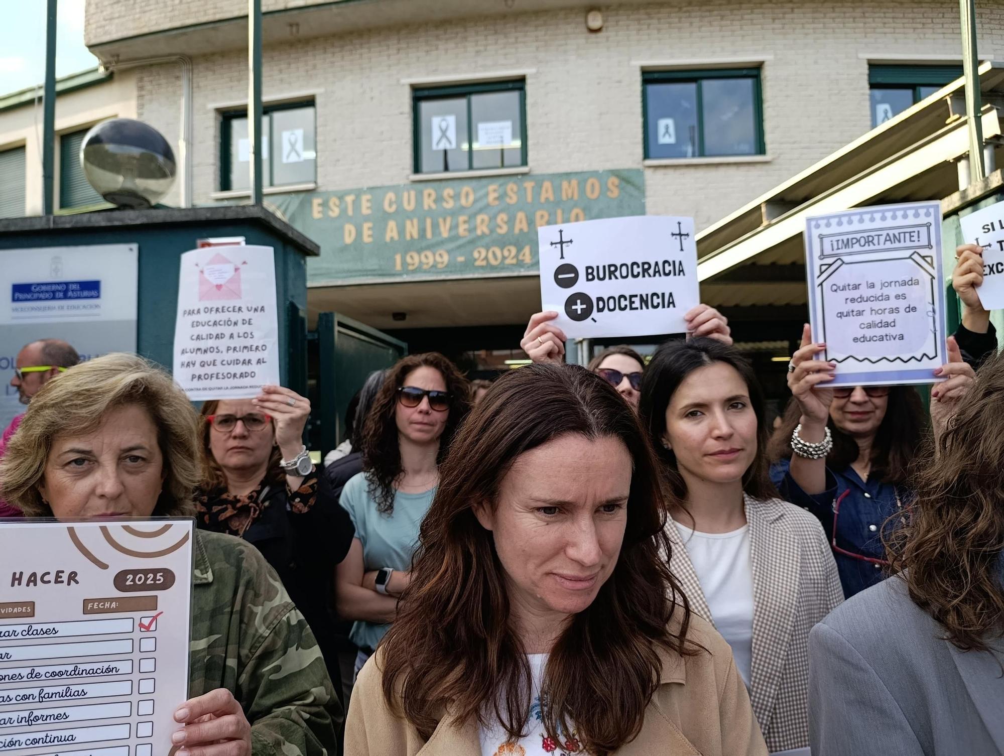 El colegio de La Fresneda se moviliza por la educación pública de calidad
