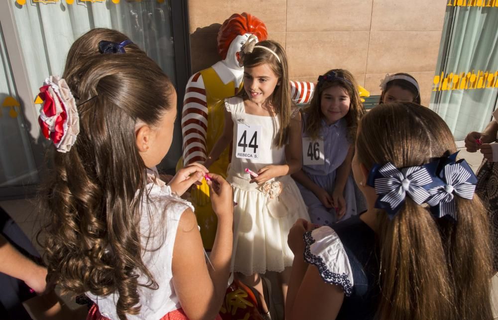 Visita de las candidatas infantiles a la Casa Ronald Mcdonald