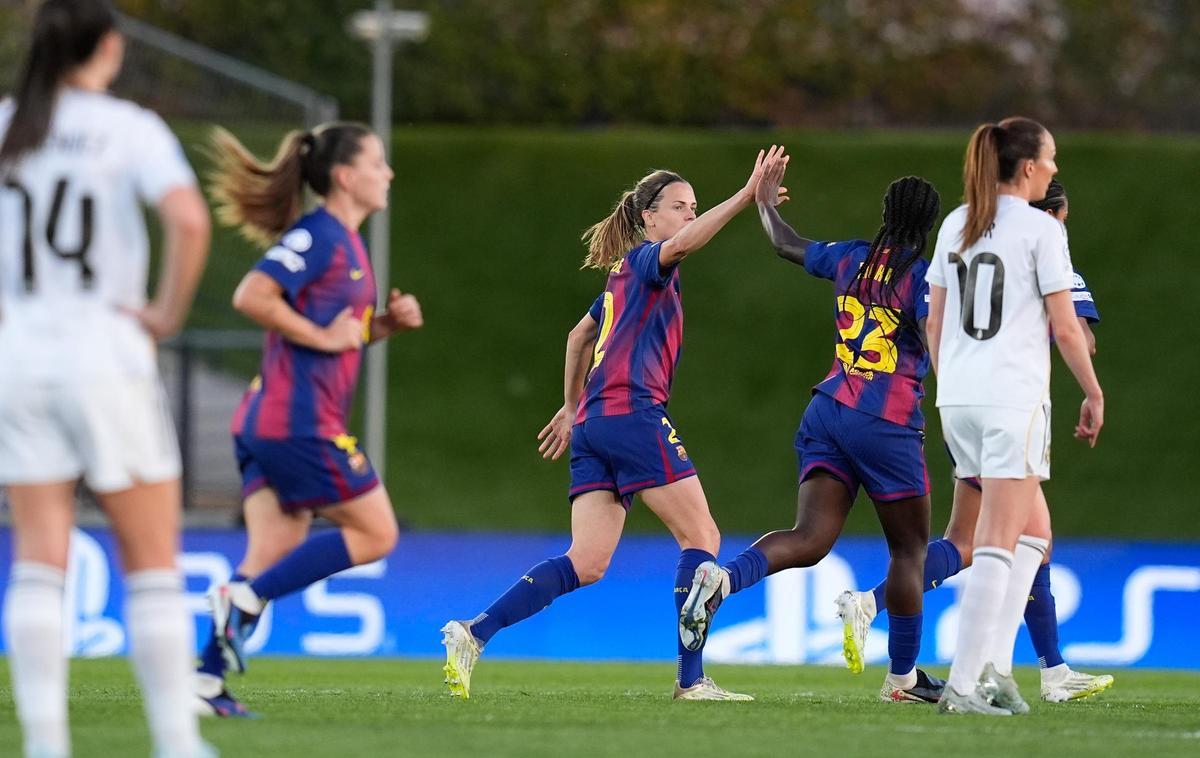 Irene Paredes marcó el tercero del Barça