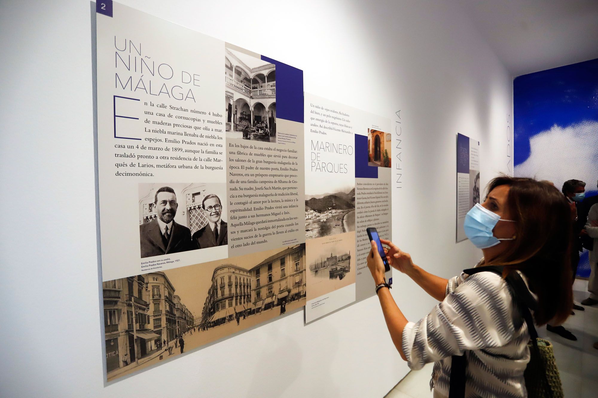 Exposición sobre Emilio Prados en el Centro Cultural de la Fundación Unicaja