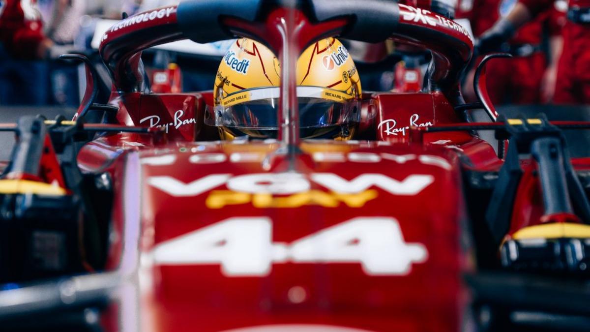 Lewis Hamilton no levanta cabeza en Ferrari
