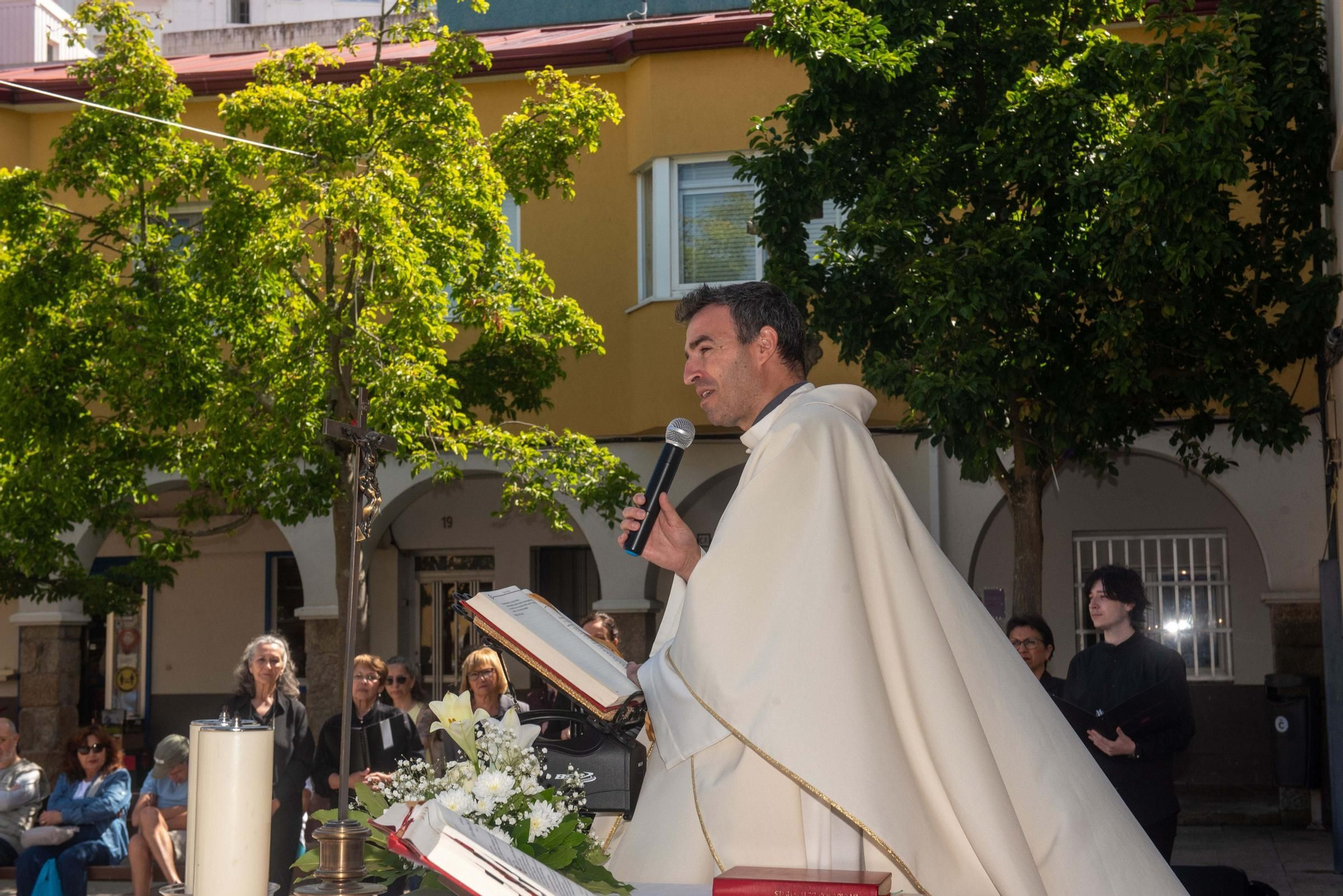 Misa en Os Mariñeiros por la Virgen del Carmen