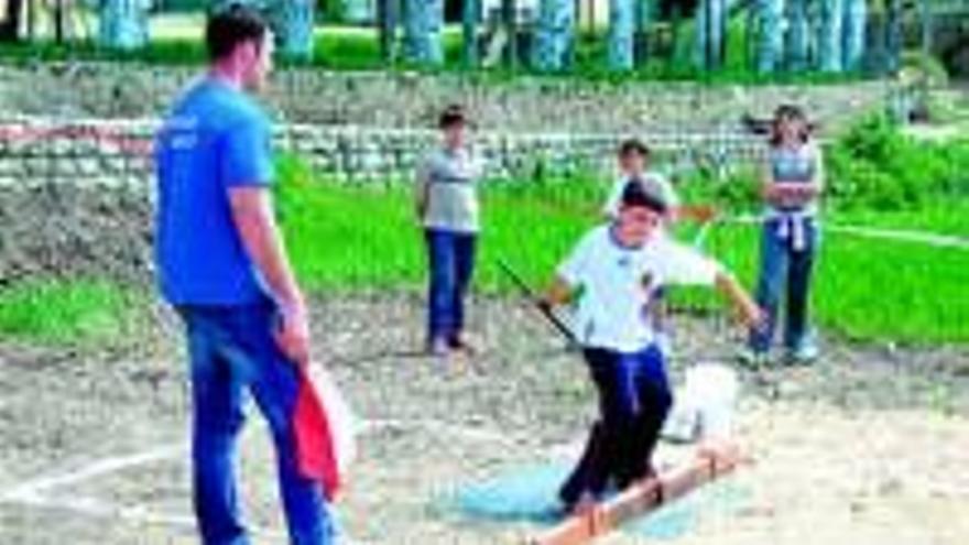 Animación con deporte y juegos muy aragoneses