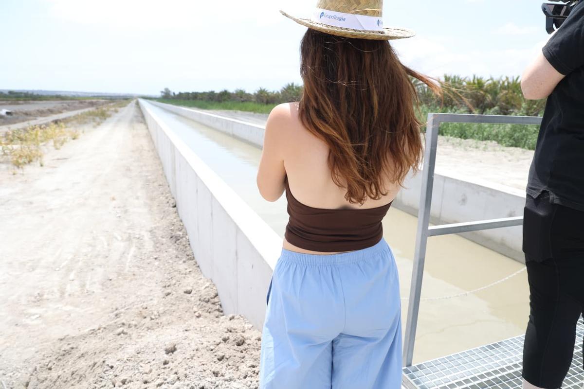 El Canal Principal de Riegos de Levante mide unos 900 metros lineales