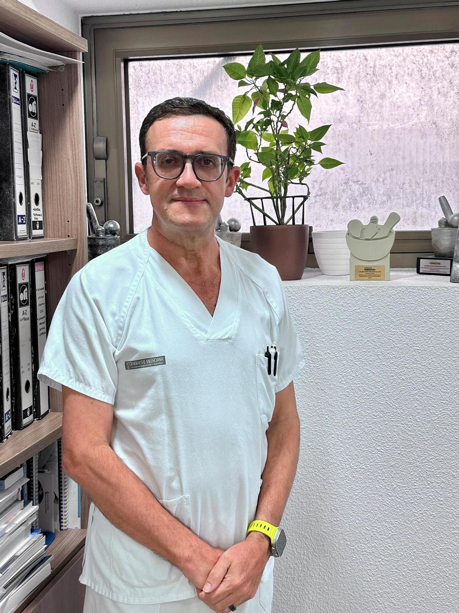 El nuevo gerente del Hospital General de Elche y de su departamento de salud, Andrés Navarro.