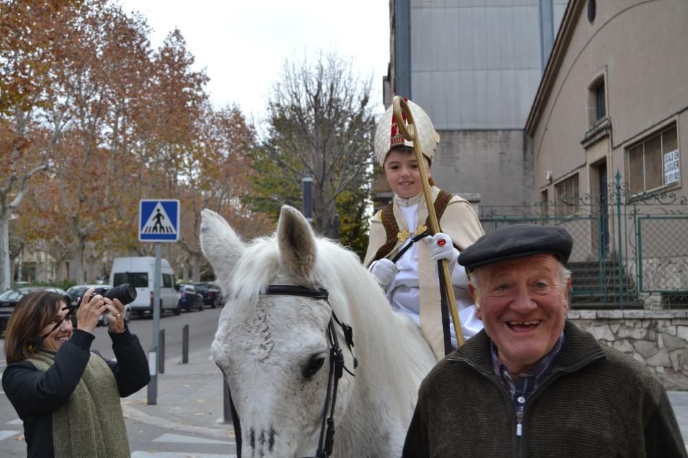 Sant Nicolau a l'escola Mowgli d'Igualada