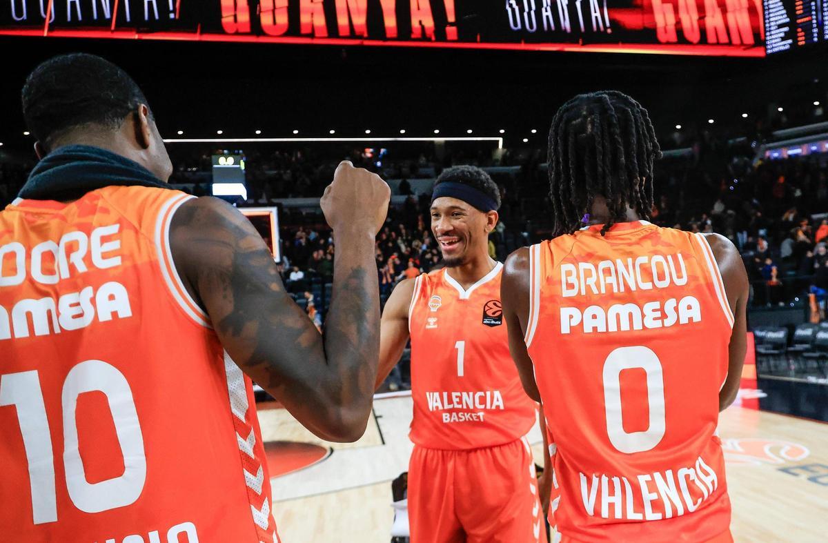 Kameron Taylor, gran artífice de la última victoria ante el Paris Basketball.
