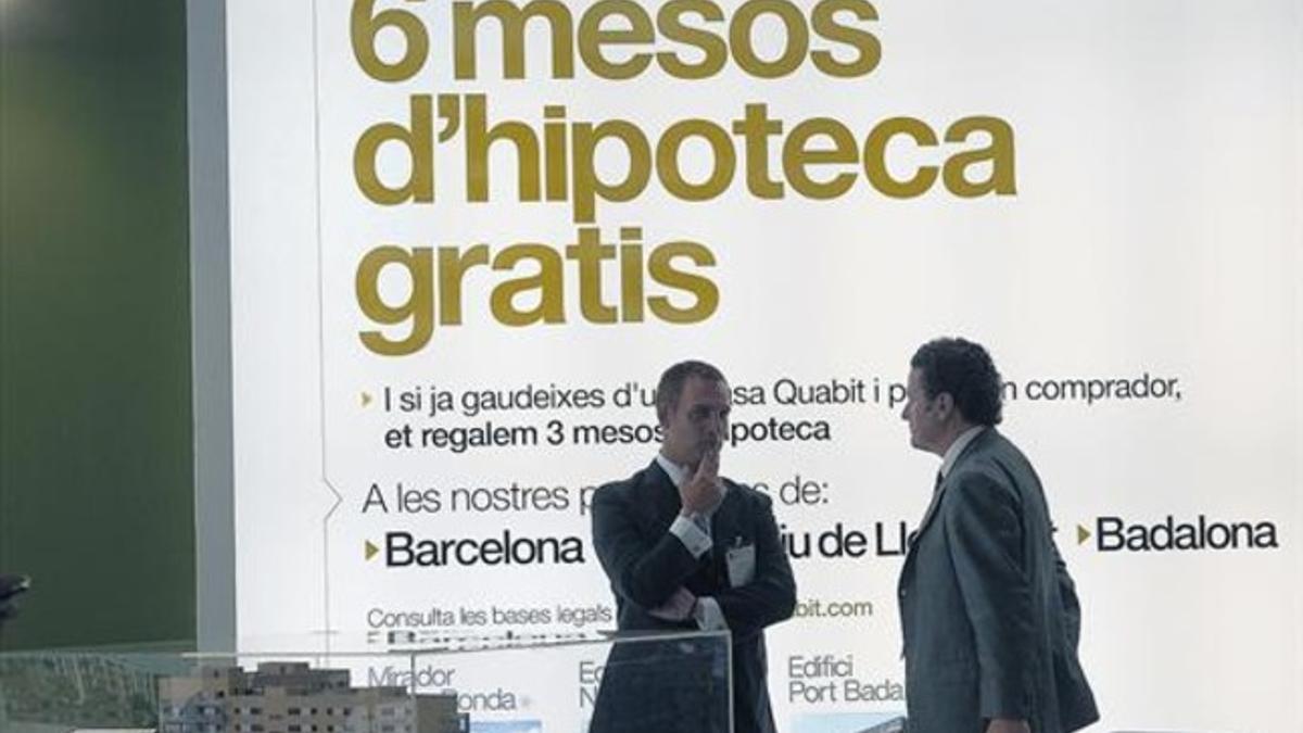 Expositores del Barcelona Meeting Point durante la última edición del certamen.