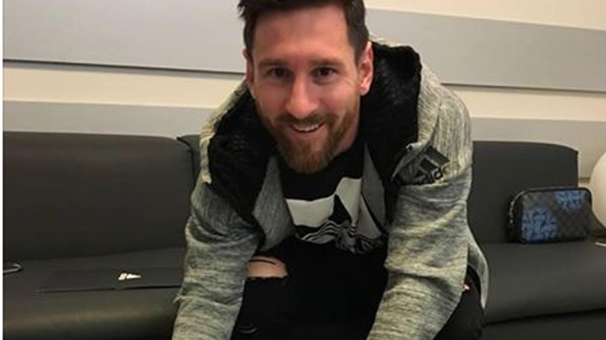 Messi informó en Facebook de su compromiso con Adidas