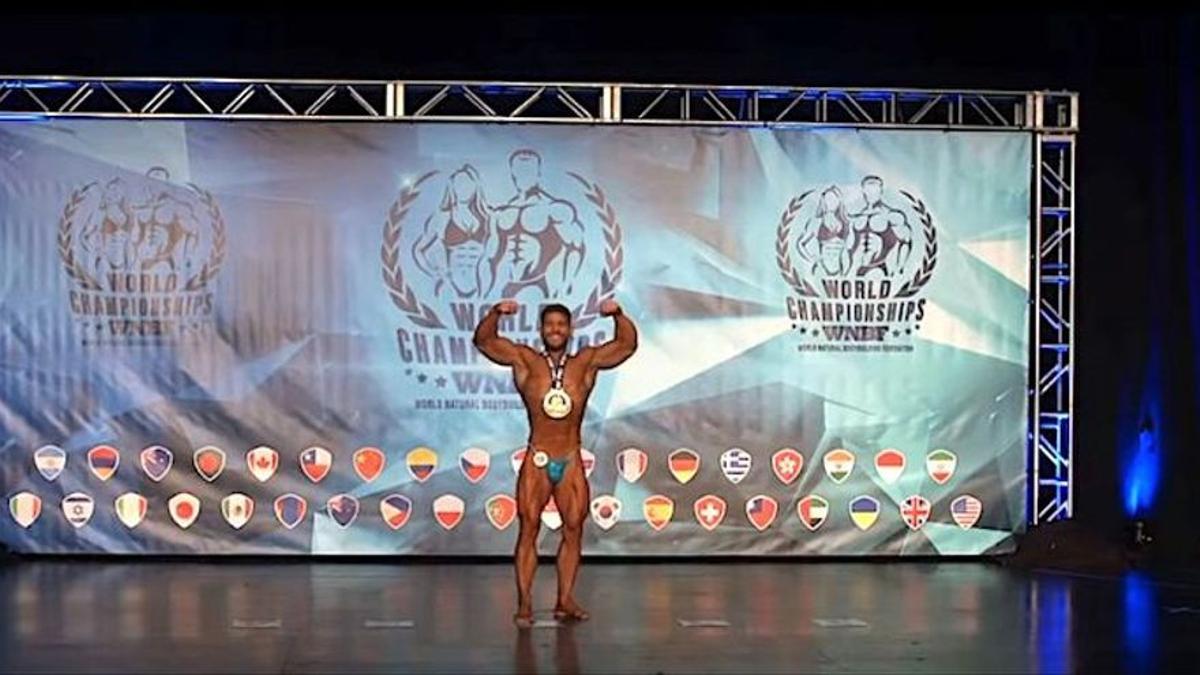 Kevin Hernández, campeón en Las Vegas.