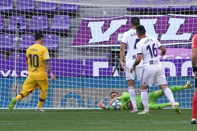 Las mejores imágenes del Real Valladolid 0 FC Barcelona 1