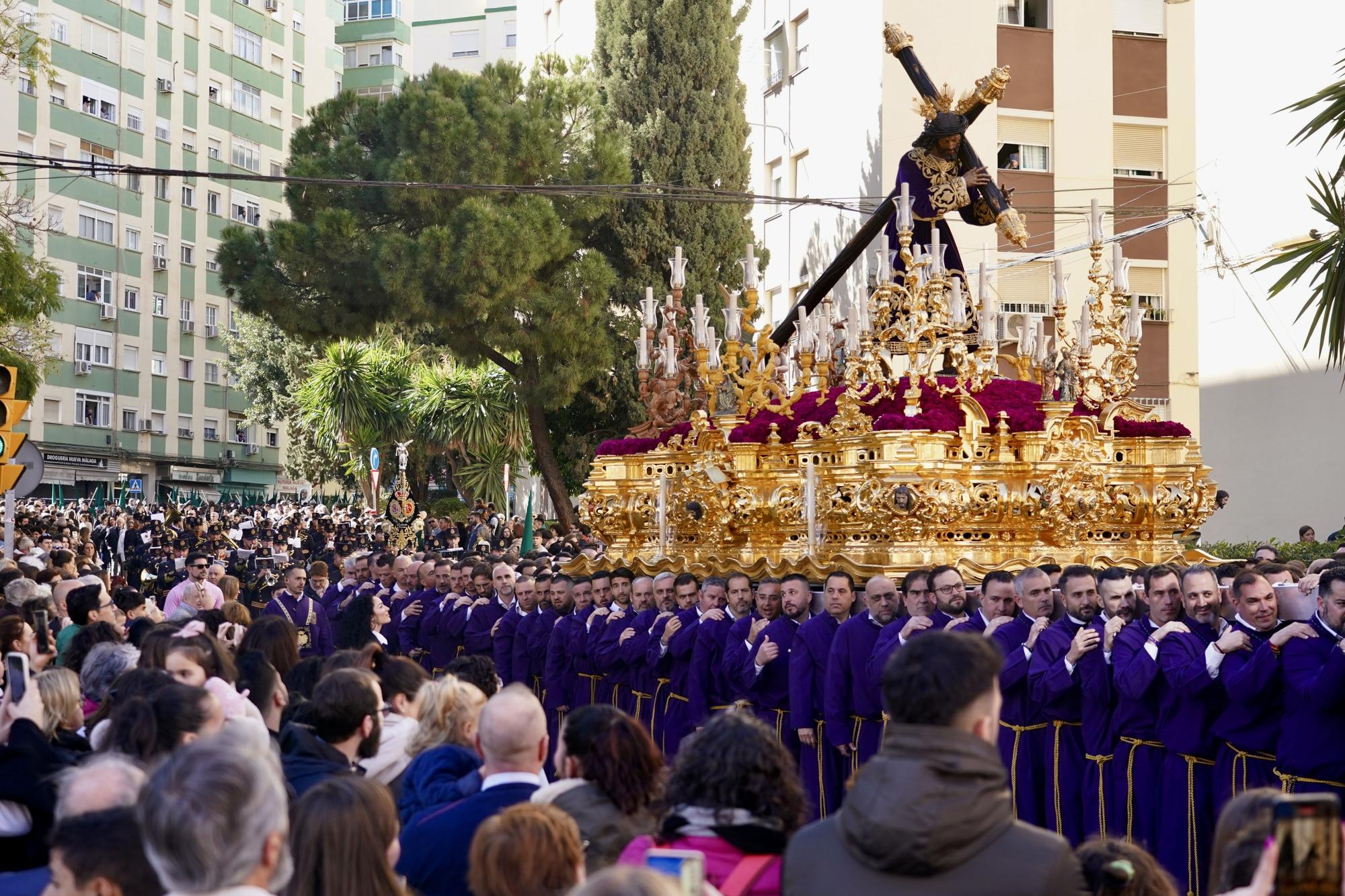 Salida procesional de la Cofradía de Nueva Esperanza, en el Martes Santo de 2024.