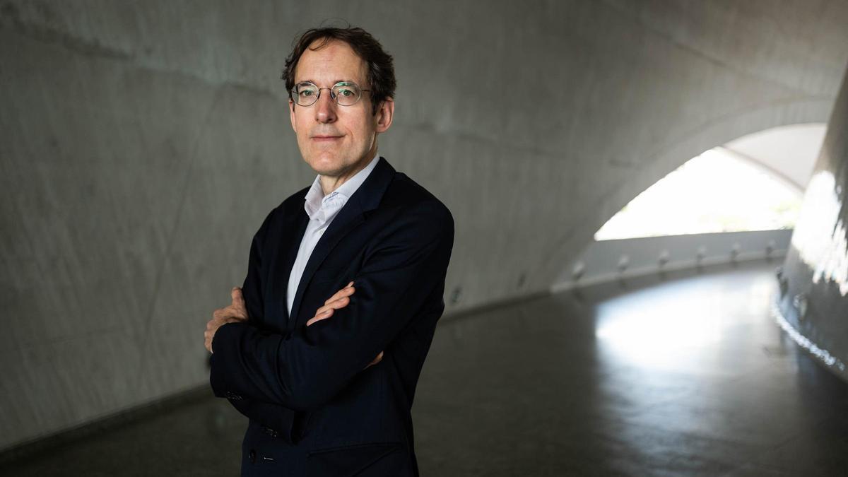 Pablo González en el Auditorio de Tenerife.