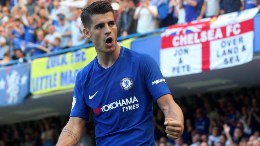 Morata militaba hasta ahora en el Chelsea