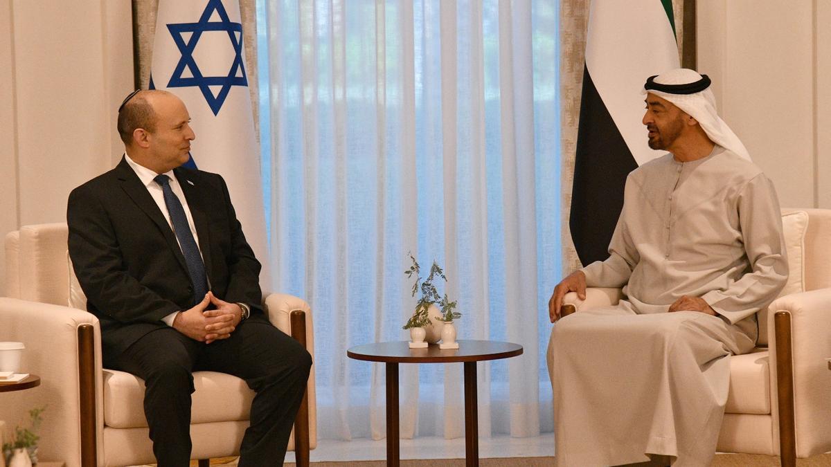 El primer ministro Naftali Bennett se ha reunido con el jeque Mohammed bin Zayed al Nahyan