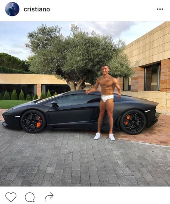 Los memes del nuevo coche de Cristiano