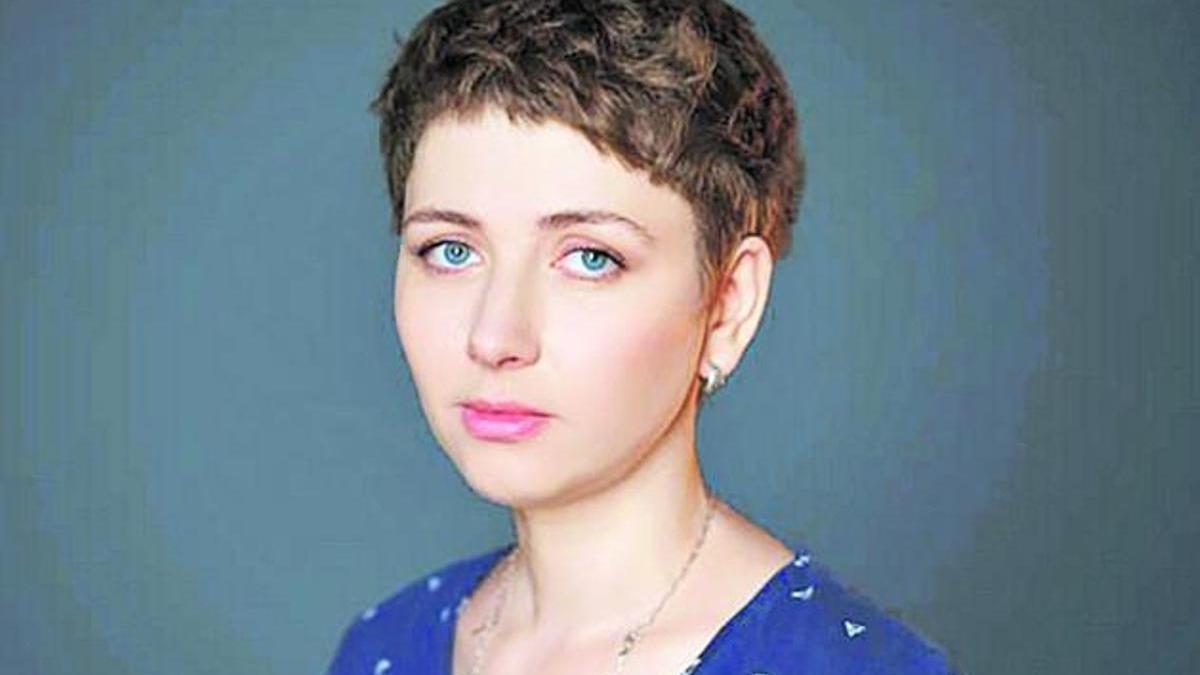 La escritora Anna Starobinets.