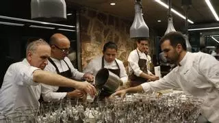 Catorze restaurants amb estrella Michelin de Girona cuinen plegats en el segon 'Sopar Esperit Fòrum'