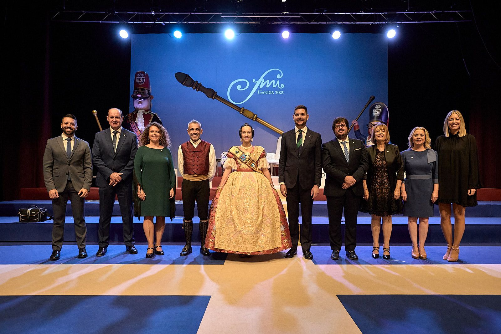 Presentación de las Falleras Mayores de Gandia