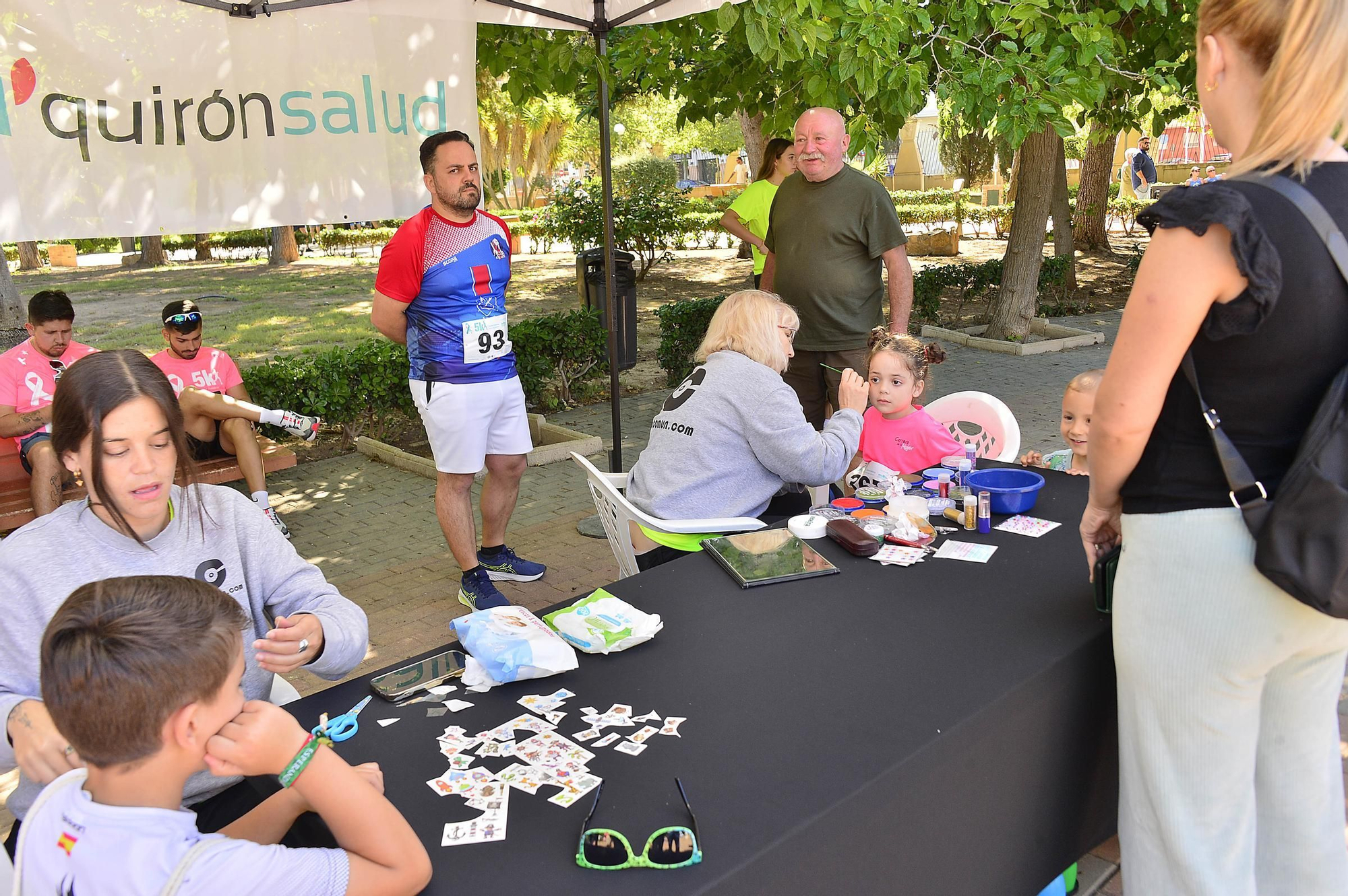 Carrera solidaria organizada por  QUIRÓNSALUD en beneficio de la asociación AFECÁNCER
