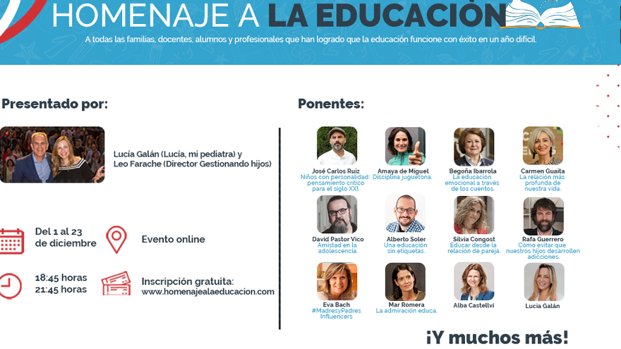 Prensa Ibérica se suma al homenaje a la educación de Gestionando hijos