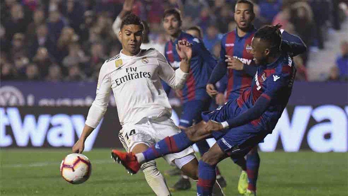 La polémica jugada del Levante - Real Madrid