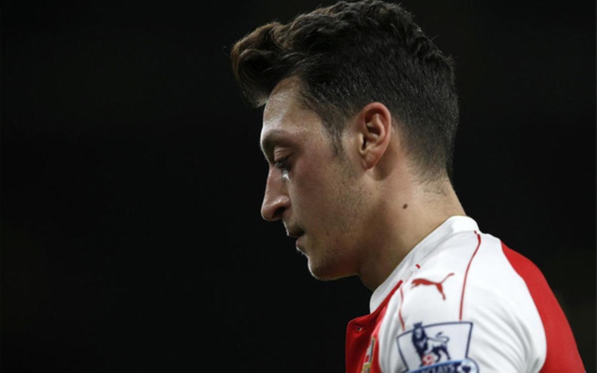 Ozil, durante su etapa en el Arsenal