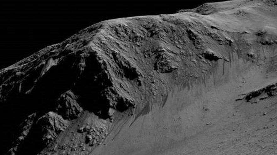 Imagen del cráter Horowitz.