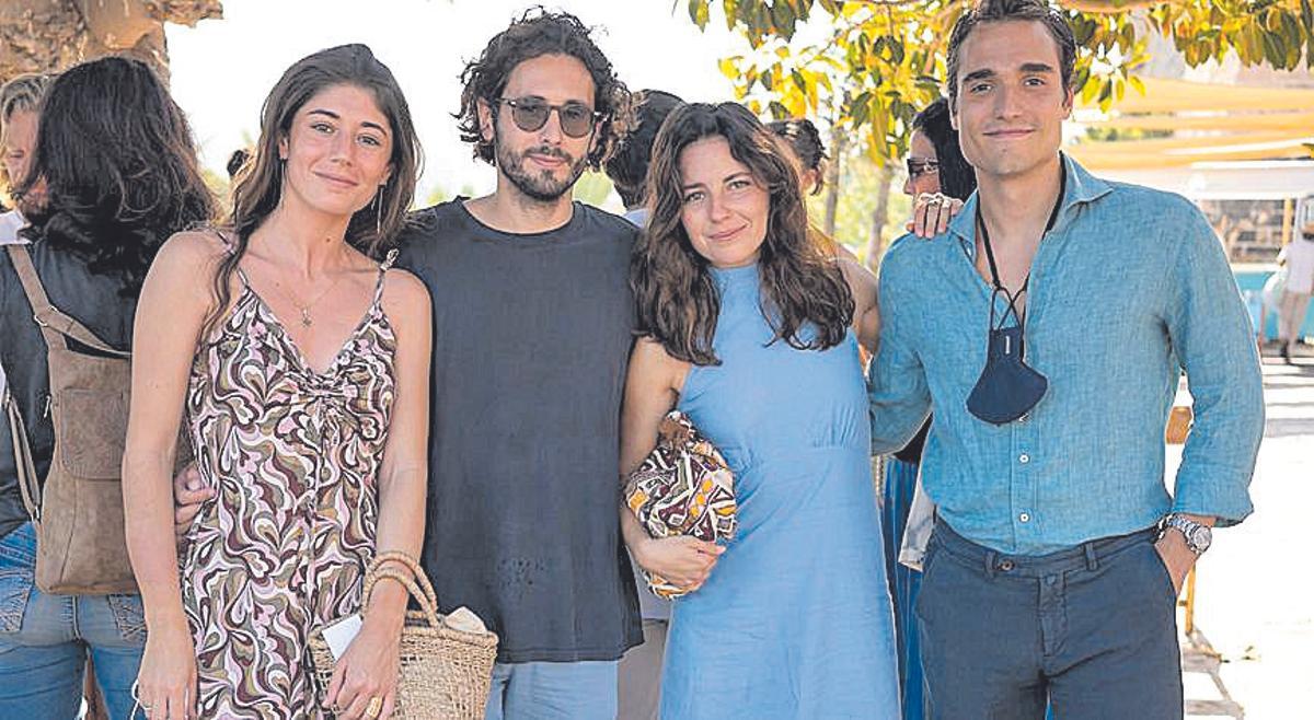 Carmen Moro, Juan Polanco, Mercedes Kerch y Diego Muñoz.