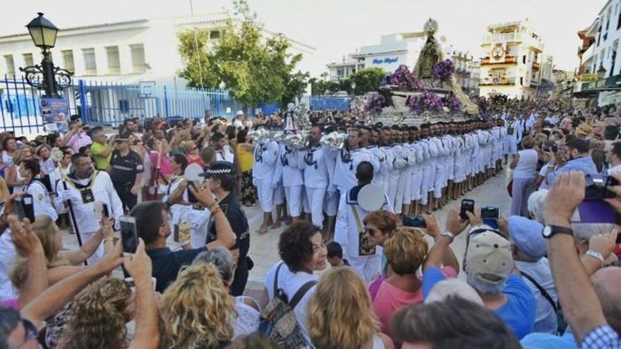 La retransmisión de la procesión de la Virgen del  Carmen le reportó al Consistorio 3.000 nuevos seguidores en apenas 24 horas.