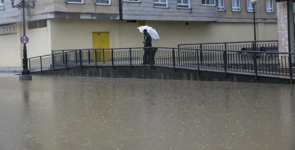 Inundaciones en Oviedo