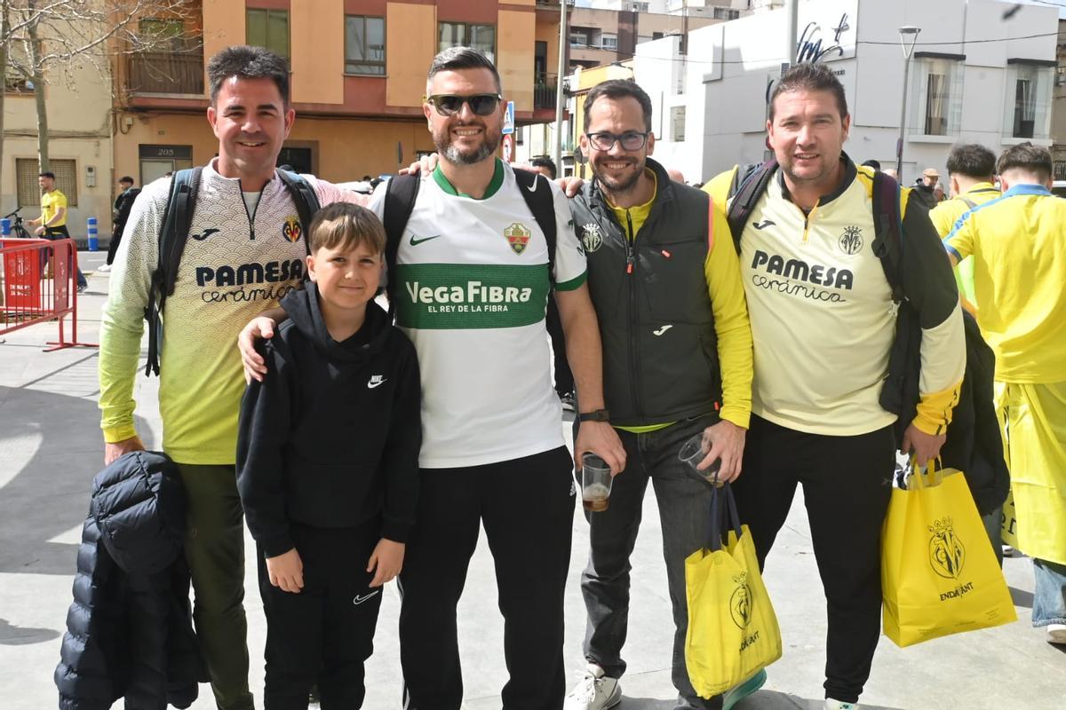 Galería: La afición del Villarreal disfruta de un nuevo derbi ante el Elche