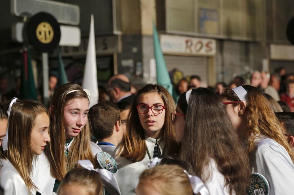 La Esperanza y el Cristo de la Caída protagonizaron el Encuentro en la Vía Doloresa de la Semana Santa de Torrevieja