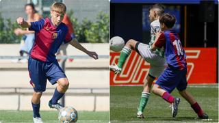 Los dos '10' más vistosos de la Masia, en el aparador