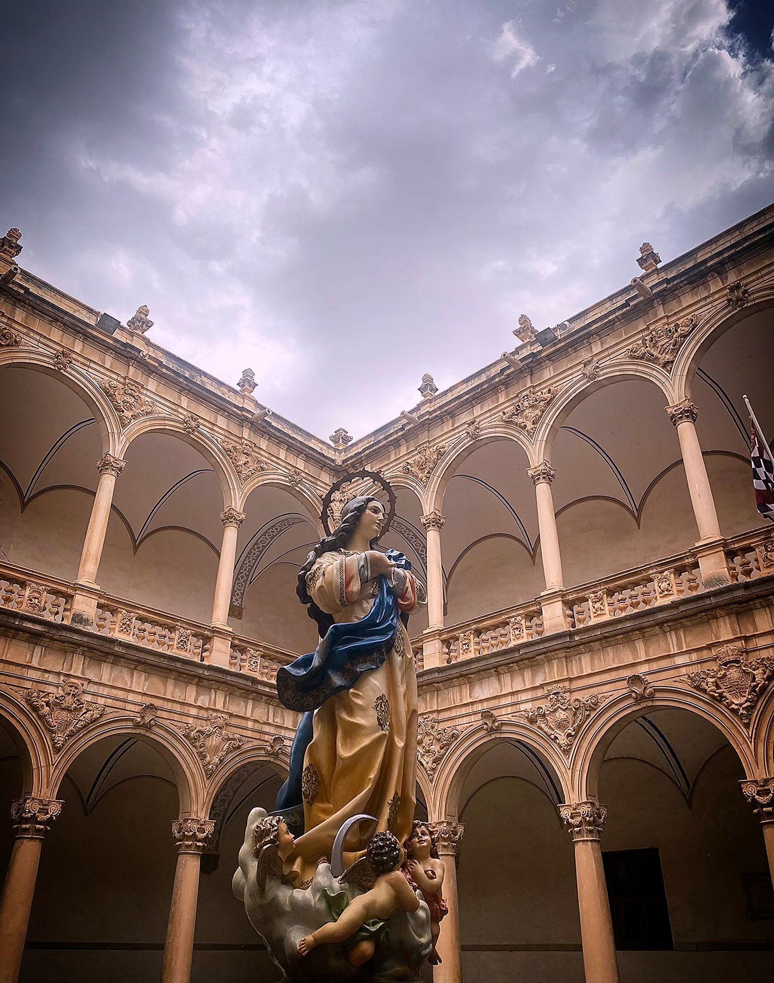 Romería desde el Colegio Santo Domingo de Orihuela al Santuario de Nuestra Señora de Monserrate