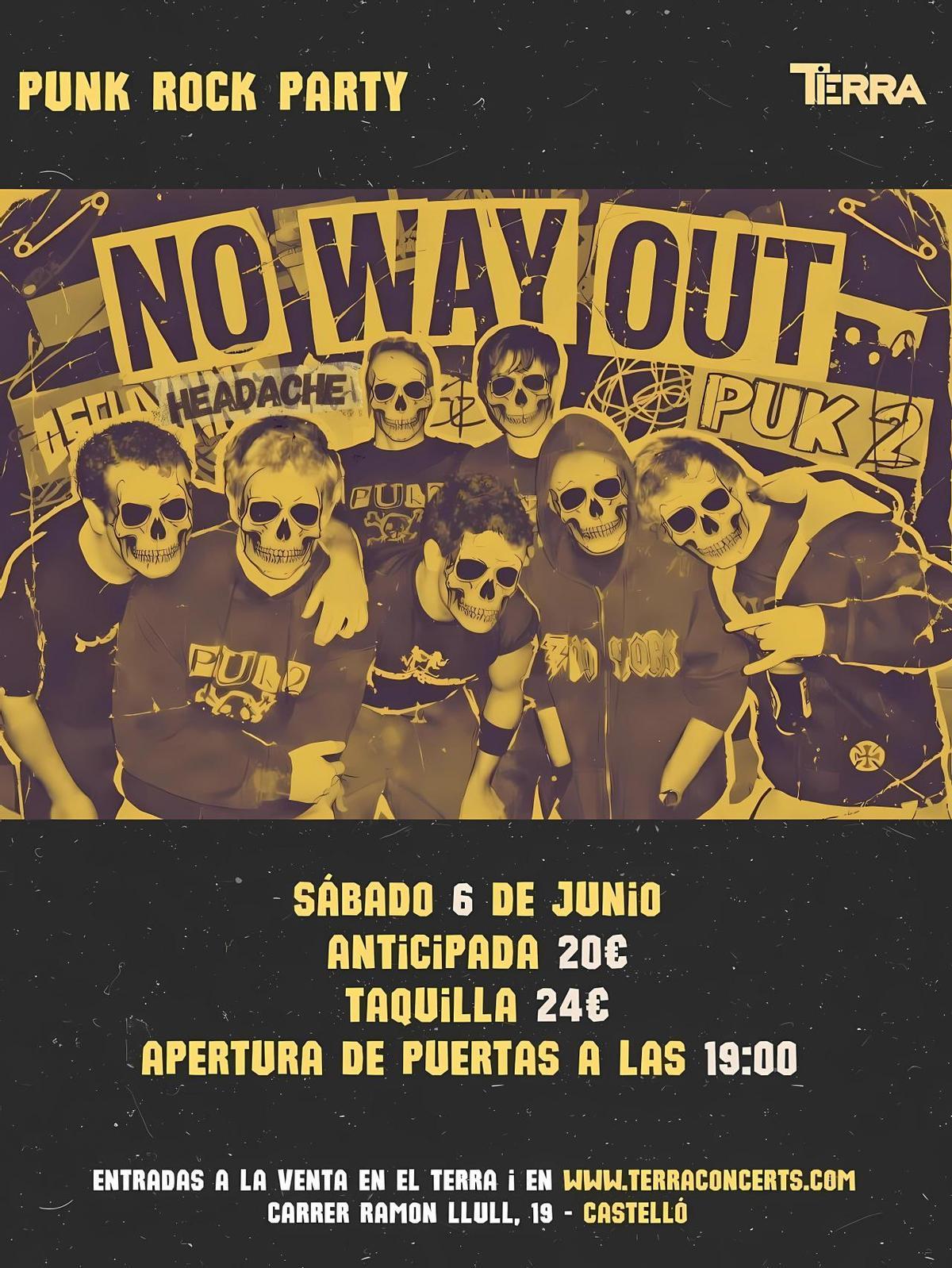 No Way Out + Puk*2 + Headache.