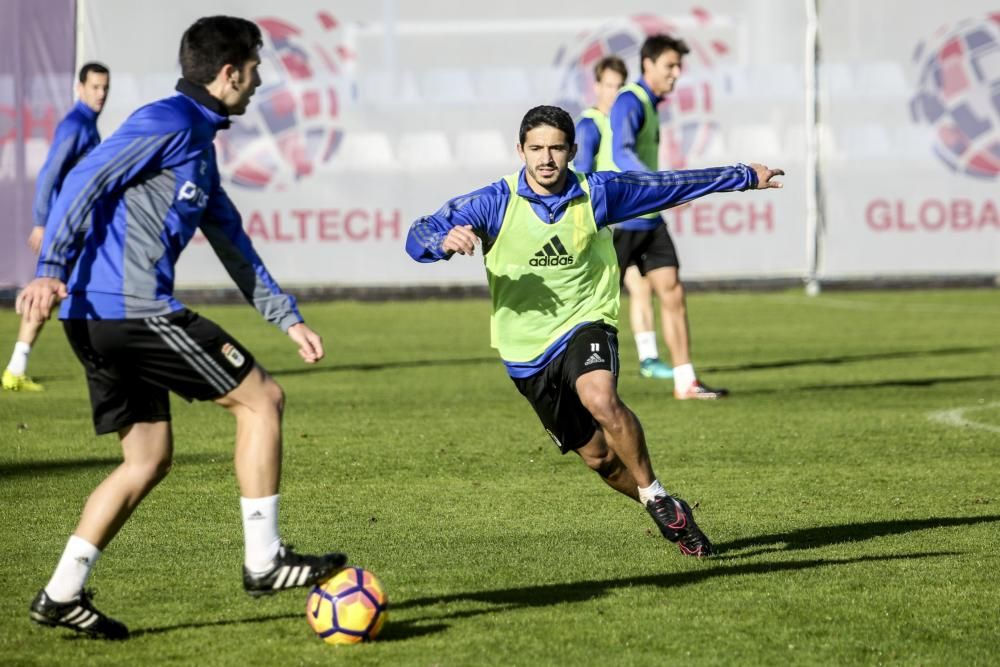 Entrenamiento del Real Oviedo