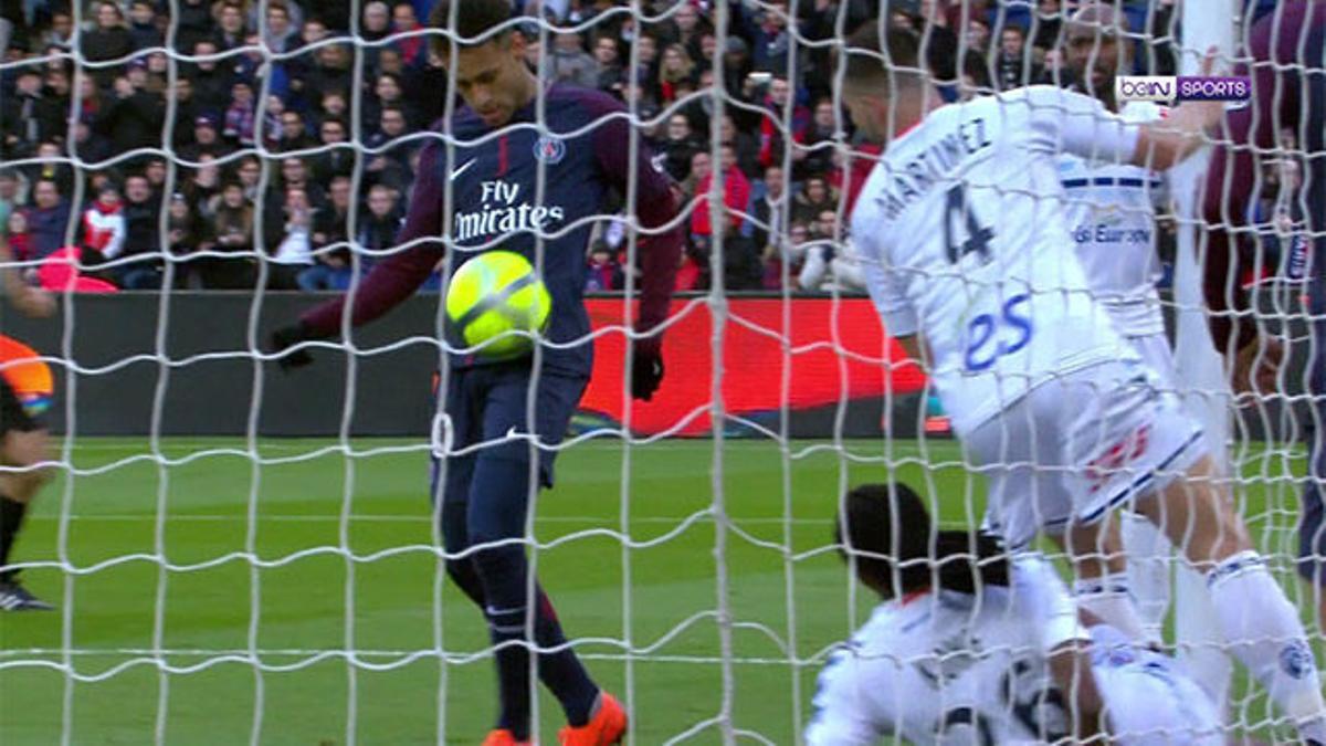 LALIGA FRANCIA | PSG - Estrasburgo (5-2): Neymar marcó un golazo