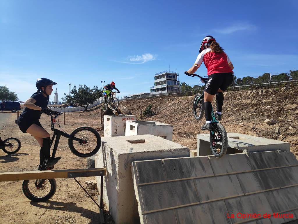 Copa de España de trialbici en el Circuito de Cartagena